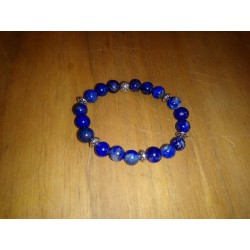 Bracelet en lapis lazulli