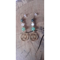 Boucles d'oreille en...