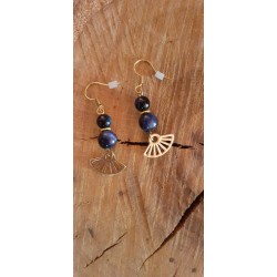 Boucles d'oreille en oeil...