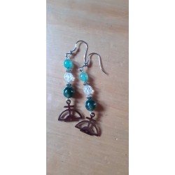 Boucles d'oreille en...