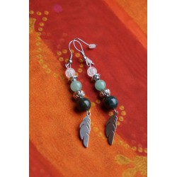 Boucles d'oreille en...