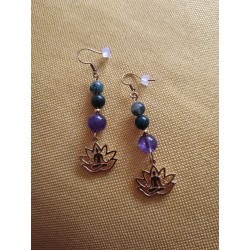 Boucles d'oreille en...