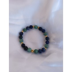 Bracelet femme en sodalite...