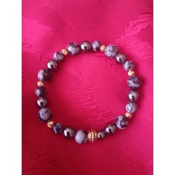 Bracelet femme en hématite...