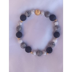 Bracelet femme en pierre de...