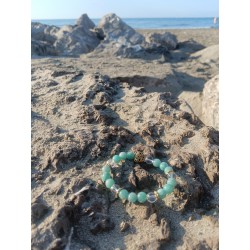 Bracelet femme en amazonite...