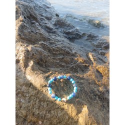 Bracelet femme en sodalite...