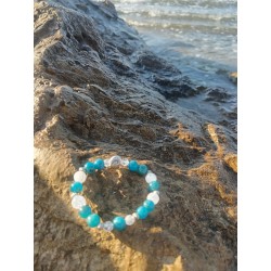 Bracelet femme en apatite...