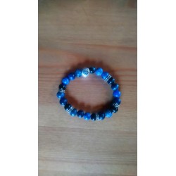 Bracelet homme en sodalite...